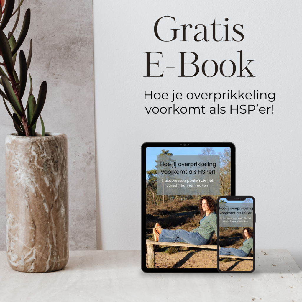 Gratis E-book. Hoe je overprikkeling voorkomt als HSP'er